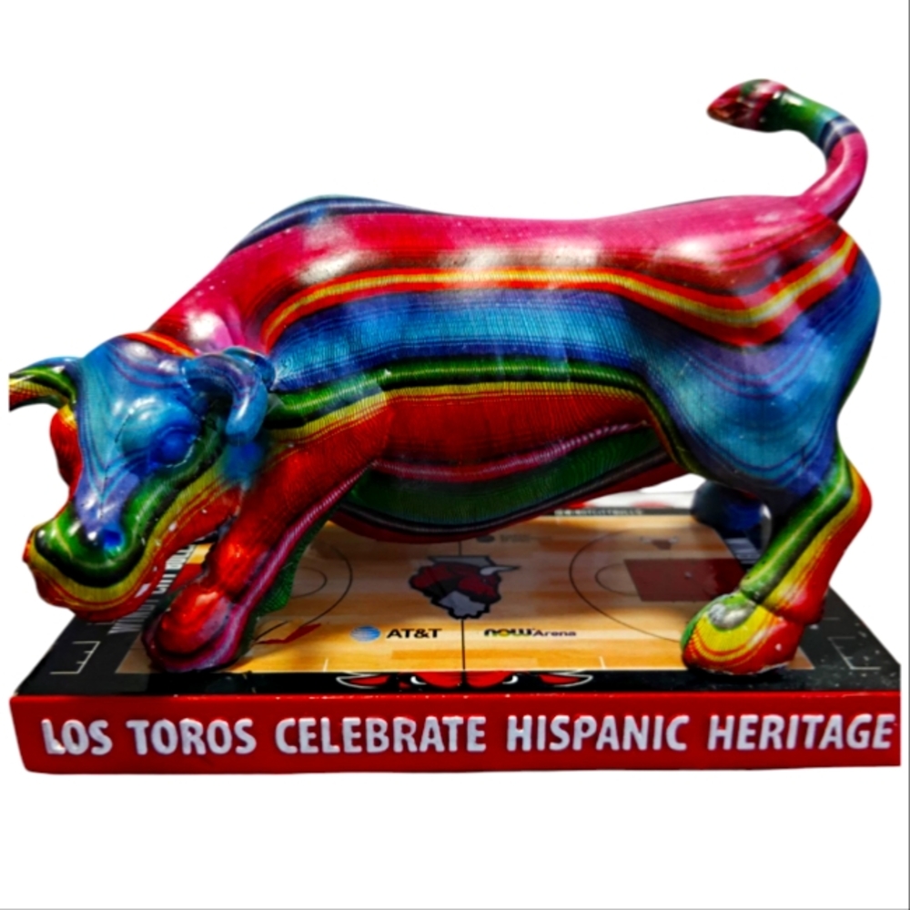 Windy City Bulls Hispanic Heritage Night "Los Toros" Figurine 3/21/25